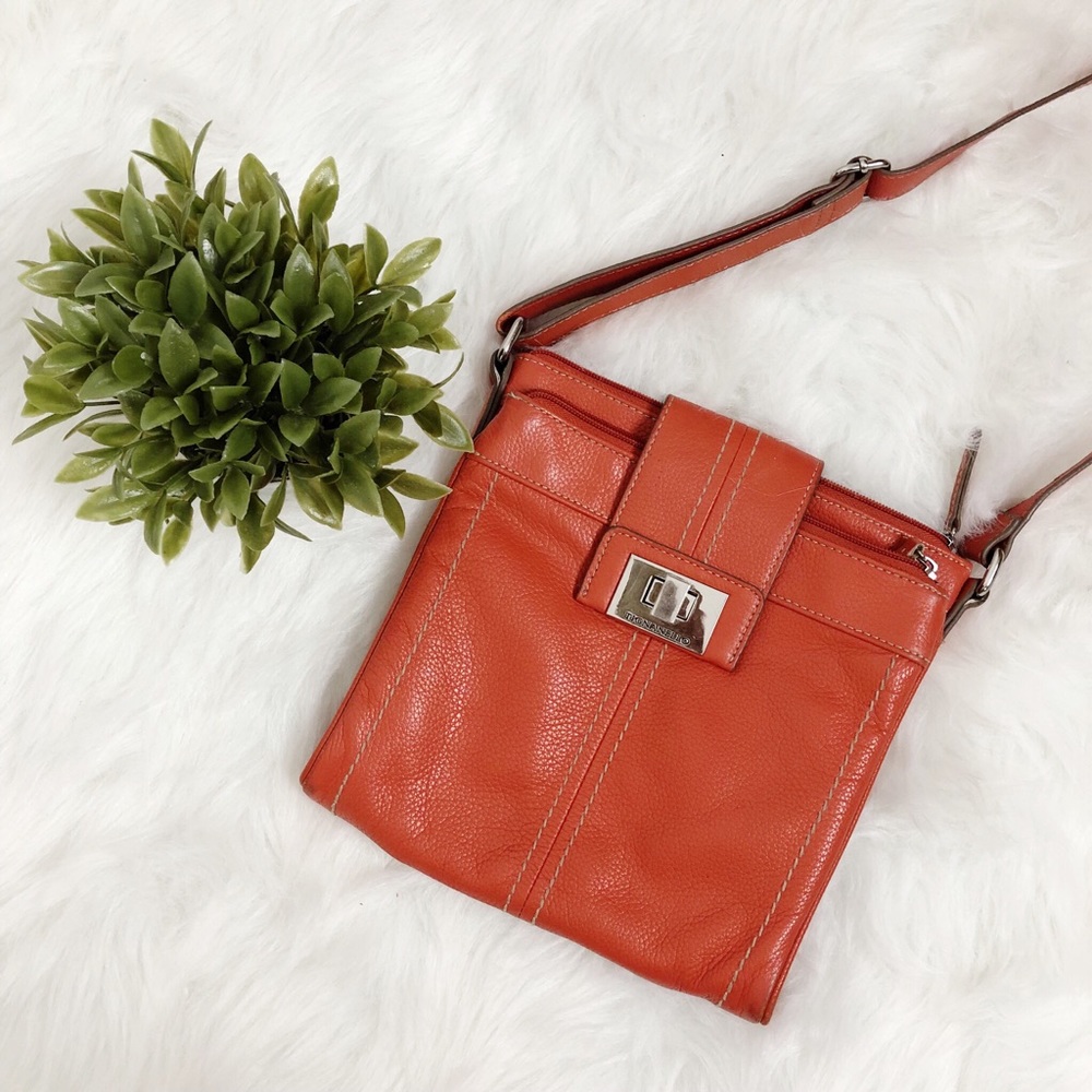 Tignanello | Orange Crossbody Purse